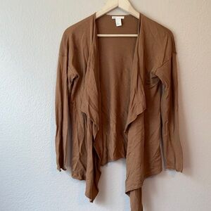 H&M Basics Burnt Orange Fall Cardigan